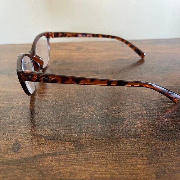 Betsey Johnson Cat Eye Frames Only Tortoiseshell Brown Women’s Glasses Designer - Picture 5 of 9
